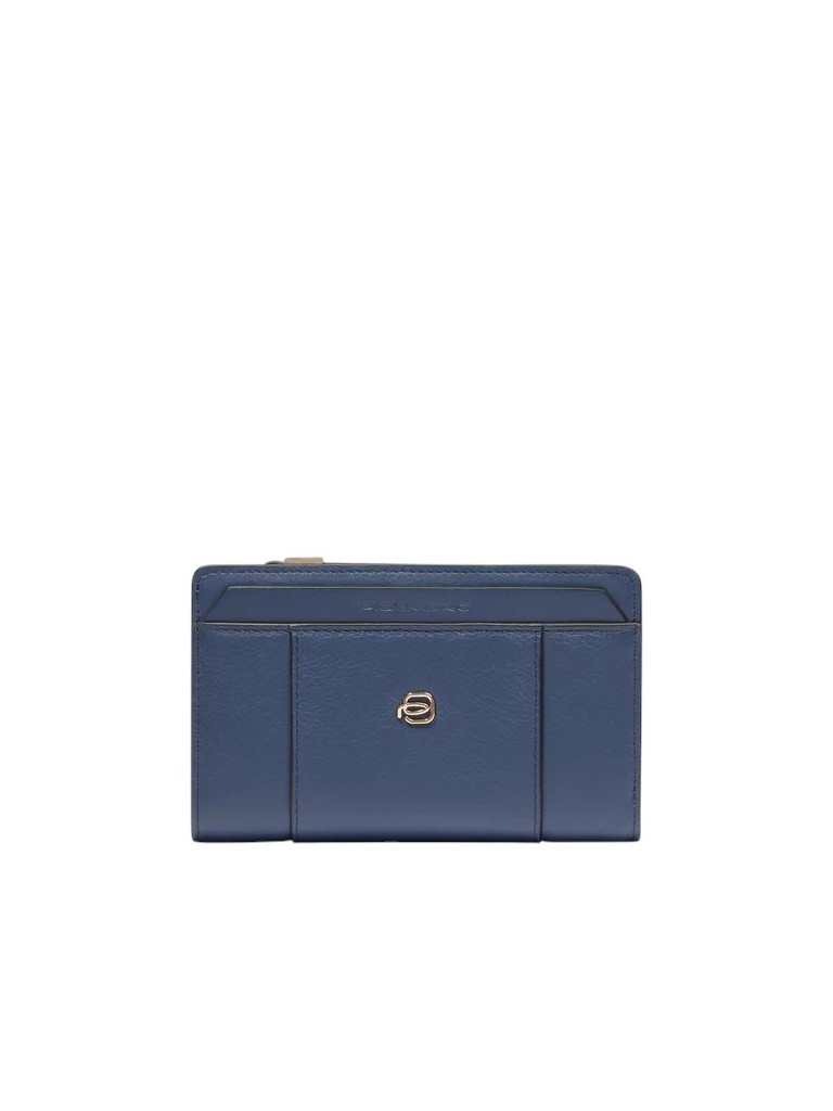 Piquadro Portafoglio donna medio con zip in pelle PD6661W92R