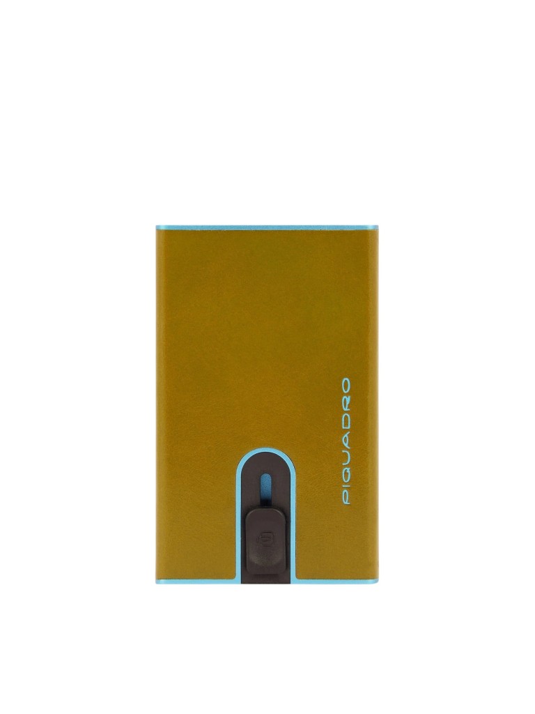 PIQUADRO Porta carte di credito con sliding system PP4825B2BLR