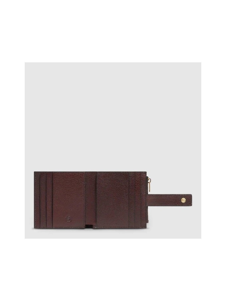 Piquadro W140 Porta Carte Di Credito In Pelle Pp6843w140r