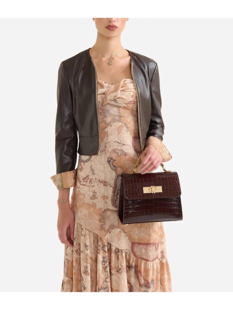 1 Classe Borsa Mini Tote Con Patta