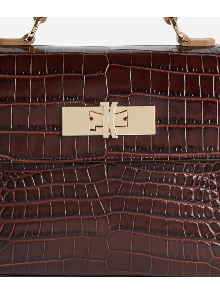 1 Classe Borsa Mini Tote Con Patta