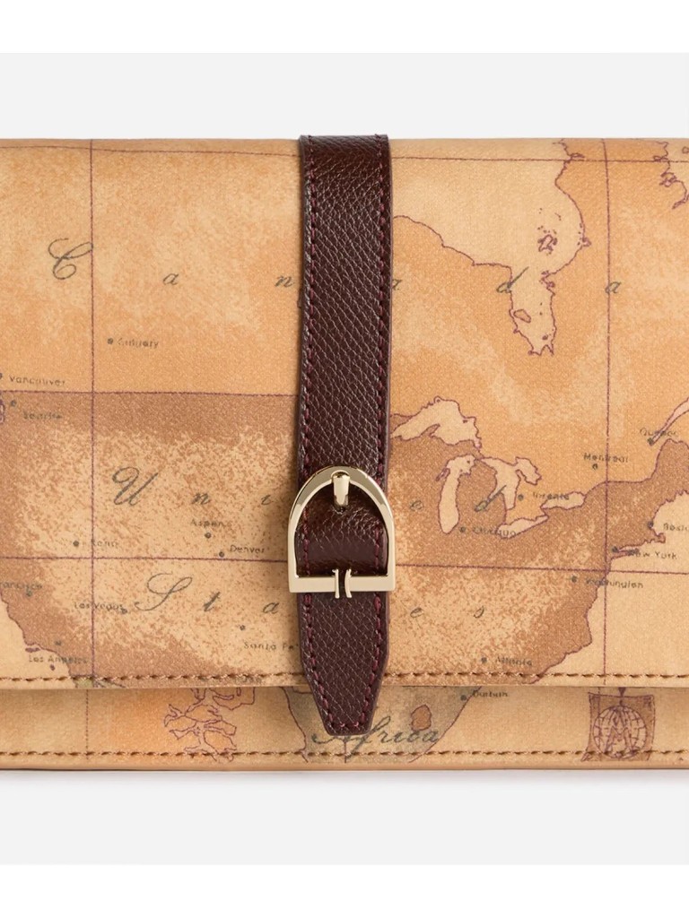 1 Classe Borsa Pochette Patta E Tracolla Staccabile