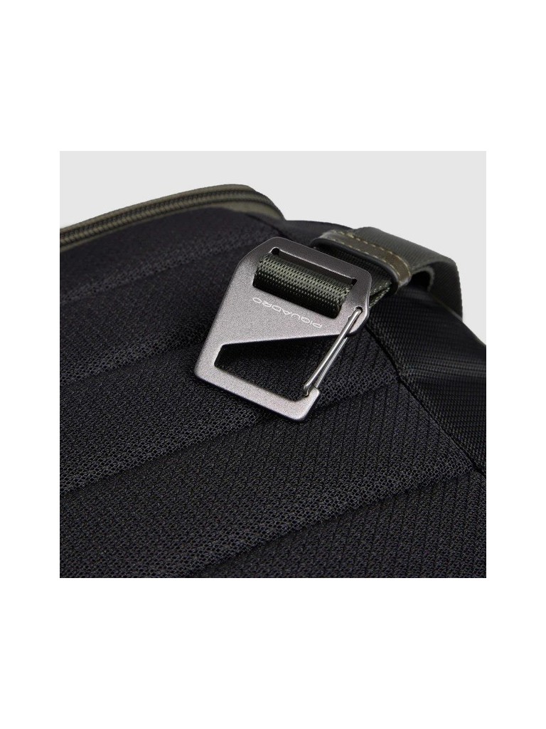 Piquadro W136 Borsone Con Portabilita A Zaino In Pelle Bv5993w136