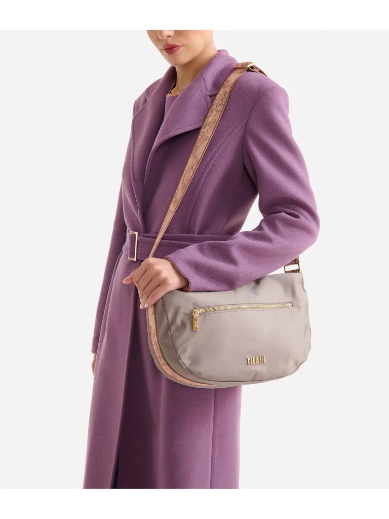 Nylon Tracolla Mezzaluna Grande Lb84-9762