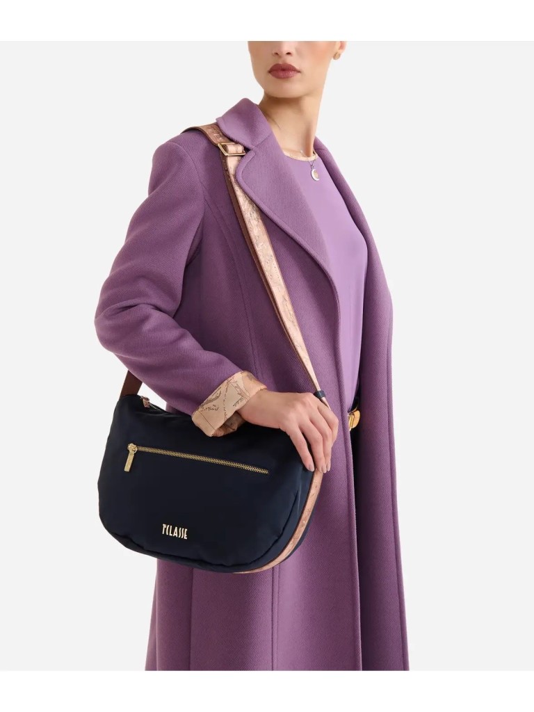 Nylon Tracolla Mezzaluna Grande Lb84-9762