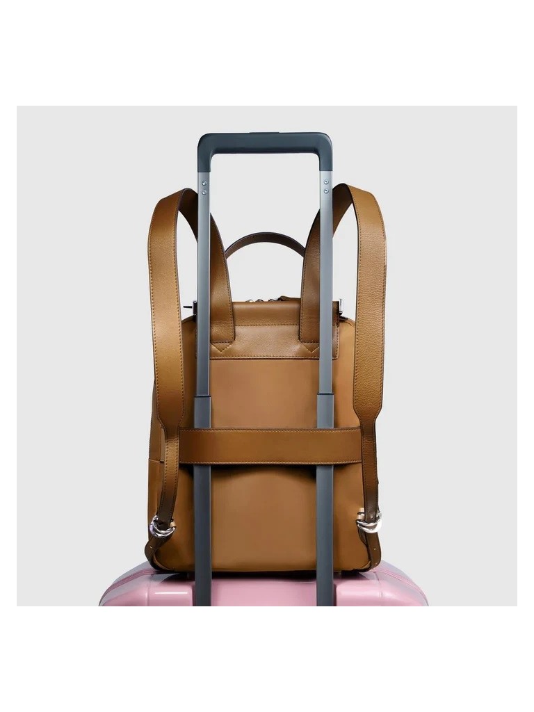 Piqaudro W92t Zaino In Pelle E Tessuto Ca5566w92t