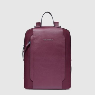 Piquadro W92t Zaino Donna In Pelle E Tessuto