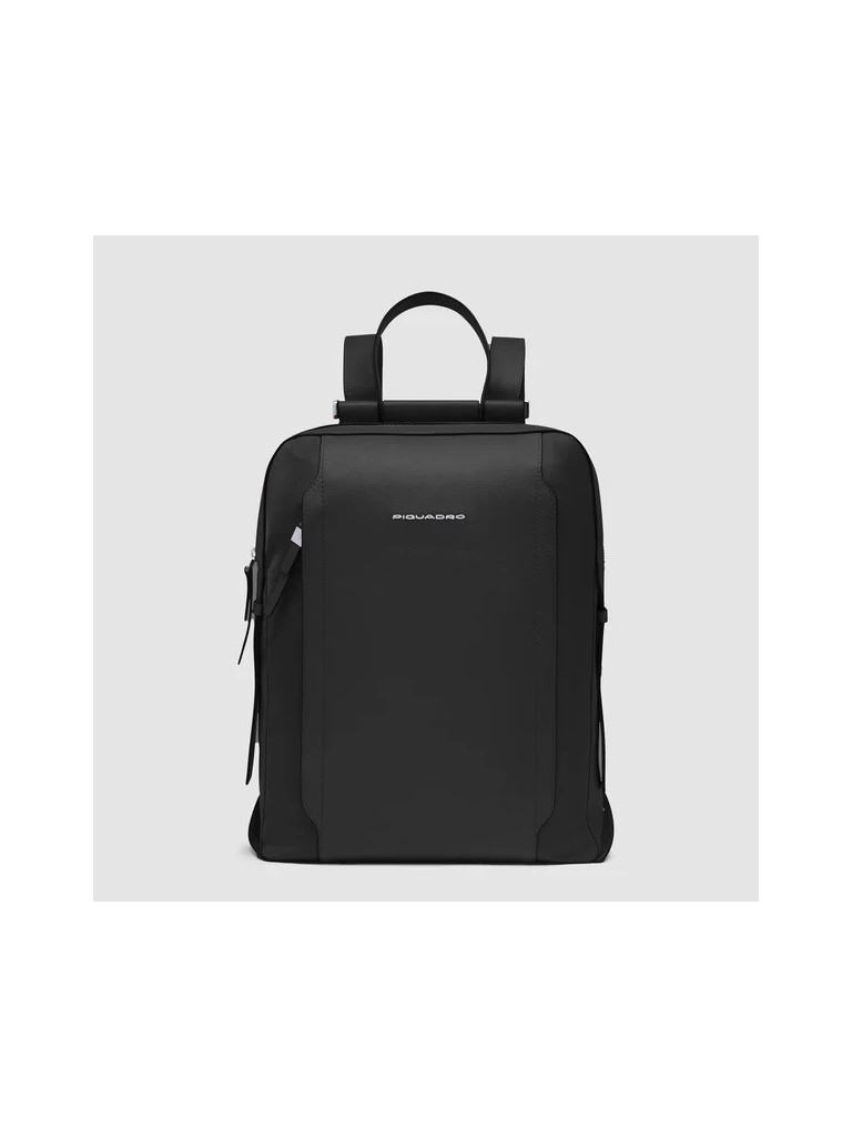 Piquadro W92t Zaino Donna In Pelle E Tessuto