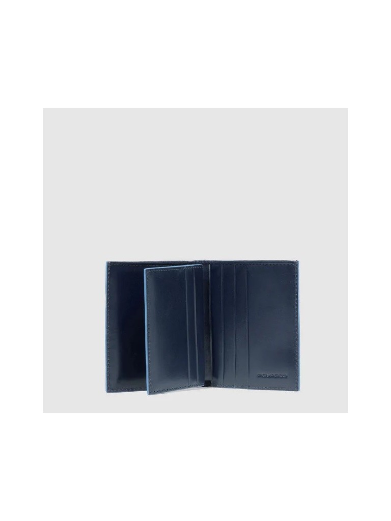 Piquadro B2r Portacarte Uomo In Pelle Pp1518b2r