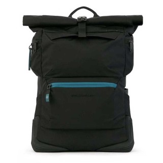 Piquadro Zaino roll-up porta pc e iPad® Corner 2.0 in tessuto riciclato CA5854C20