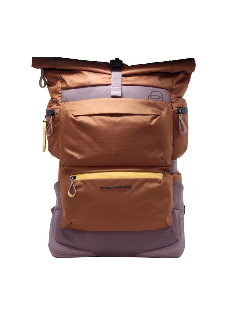 Piquadro Zaino roll-up porta pc e iPad® Corner 2.0 in tessuto riciclato CA5854C20