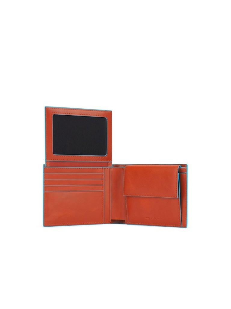 PIQUADRO PORTAFOGLI UOMO BLUE SQUARE PU1392B2R