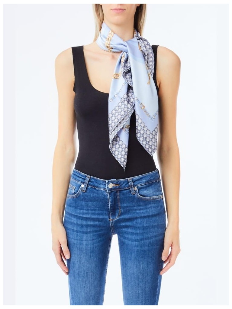 Liu Jo foulard Mix Print 90x90