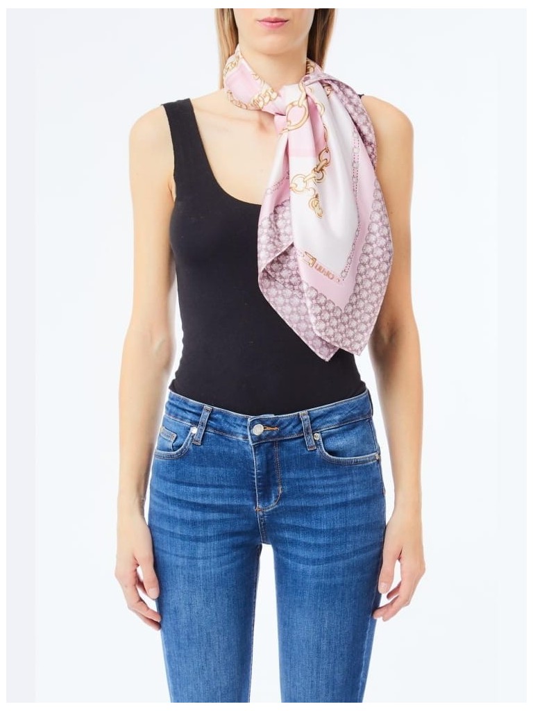 Liu Jo foulard Mix Print 90x90