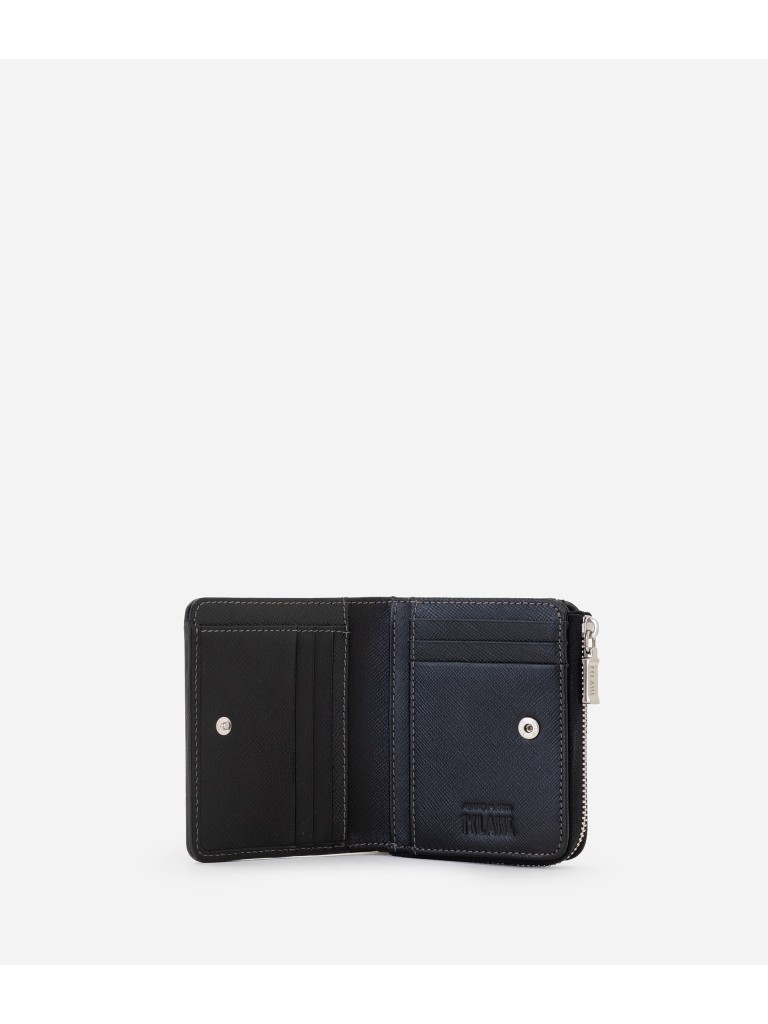 1classe Geo Nero Portafoglio Zipfold Piccolo W081-6426