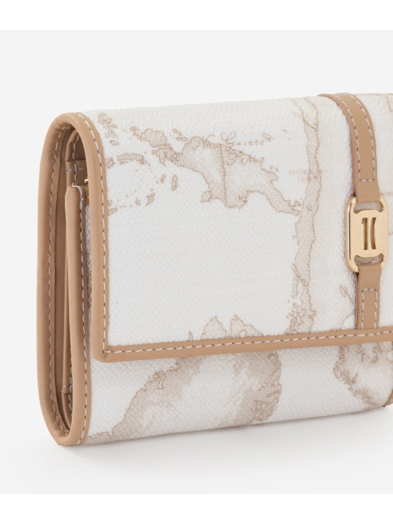 1classe Geo Bianco Portafoglio Bifolder Piccolo W078-6188