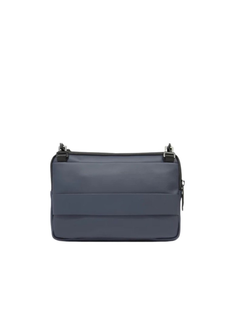 Piquadro C20w Pochette Piatta Mini In Tessuto Ac6492c20w
