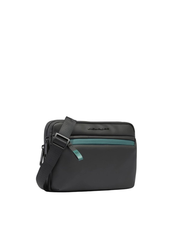 Piquadro C20w Pochette Piatta Mini In Tessuto Ac6492c20w
