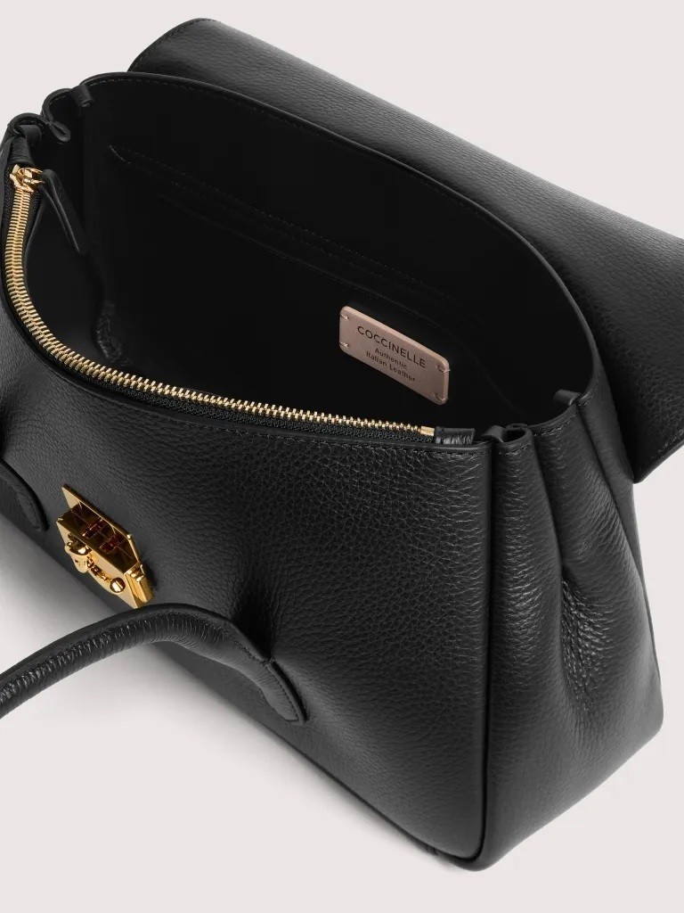 Coccinelle Borsa Handbag Grained E1u4k120301 - Nero-001