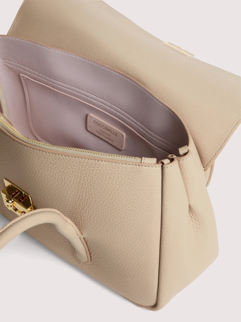 Coccinelle Borsa Handbag Grained E1u4k120301 - N64-sandshell